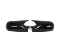 Tbest Coque de Rétroviseur de Rechange en ABS Noir, 2 Pièces, Protection de Rétroviseur Durable de qualité Supérieure pour II SCENIC II 8200217947 8200246786