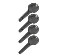 Tbest Cordes de Violon en ébène, Archet Durable, Pièces de Rechange, pour | Construction en ébène de qualité, Léger, Facile à installer, Remplacement des chevilles cassées