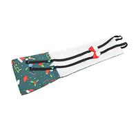Tbest Couches de Poulet pour Canards et Oies, Couches Lavables et Réutilisables pour Volaille avec Sangle élastique et Poche Intérieure Crème (S)