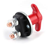 Tbest Coupe-circuit D'alimentation, Isolateur de Batterie, Déconnexion 150 A 250 A, Robuste, Universel pour Voiture, Camion de Lutte contre L'incendie, Coque en Plastique ABS 12 V 24