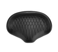 Tbest Coussin de Siège de Vélo, Universal Soft Anti Slip PU PU Sponge Proof Wide Saddle for Electric Bike (Black)