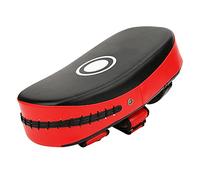 Tbest Coussinet de Cible de Kick Boxing pour l'entraînement de Taekwondo Sanda - Conception en Arc incurvé avec éponge EVA pour l'absorption des Chocs, Coutures, Utilisation Main Droite/Gauche