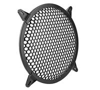Tbest Couvercle de Haut-Parleur de 8 Pouces pour Audio de Voiture, Protection de Caisson de Basses en en Plastique Noir pour la Protection du Caisson de Basses et Anti-poussière, Compatible OE (10