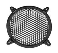 Tbest Couvercle de Haut-Parleur de 8 Pouces pour Audio de Voiture, Protection de Caisson de Basses en en Plastique Noir pour la Protection du Caisson de Basses et Anti-poussière, Compatible OE (20,3