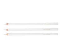 Tbest Crayon de Fusain, 3 Pièces, Durable | Noyau en carbone, Prise en main confortable, Parfait pour les reflets, Fournitures d\'art