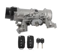 Tbest Cylindre de Verrouillage de Commutateur D'allumage avec Démarreur à clé de Télécommande pour RABBIT V6 3,2 L RABBIT L5 2,5 L Applicable 2007-2011 - Matériau Métallique de