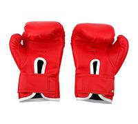 Tbest de Boxe pour Enfants pour l'entraînement Muay Thai Kickboxing Grappling Sac de Sable Punching Sparring Noir PU rembourré Support de Poignet Respirant (#1)