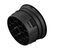 Tbest Déflecteur de Ventilation de Tableau de Bord de Remplacement pour SX4/Swift 2005 - 2013, Bouton de Ventilation Rond en ABS Noir, Installation Directe d'origine