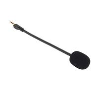 Tbest Détachable Micro Remplacement pour Logitech G Pro | Conception flexible, fiche plaquée or 3,5 mm, mousse de réduction du bruit, omnidirectionnelle, compatible avec G PRO X