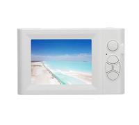 Tbest Digital Camera Video HD 1080p 20MP Vlogging avec 8X Zoom 2,8 Pouces écran Portable pour Les Voyages et la Photographie (White)