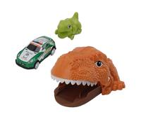 Tbest Dinosaurs -Toy Auto -Pass Press Effet pour Les Cadeaux éducatifs Young Girls Interactive Toys (Orange)