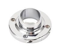 Tbest Direction de Colonne de Direction Polie de dureté Haute dureté Universelle Métal Durable 2 Pouces de Diamètre pour BBC 350 Remplacement du Moteur Chevy