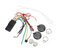 Tbest Dispositif Antivol de Voiture 2,4 GHz, Verrouillage du Moteur, Système d'alarme d'entrée sans clé pour Détournement de Véhicules 12 V avec Plage de Détection de 2 à 8 M