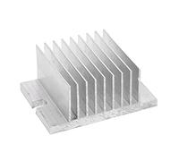 Tbest Dissipateurs Thermiques, Dissipateur de Chaleur Radiateur en Aluminium Module de Chauffage Haute Puissance équipement électronique Refroidissement 60x45x25mm