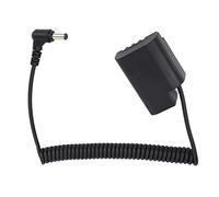 Tbest DMW BLF19 DCC12 Adaptateur de Batterie Factice Alimentation Ca Remplacement pour Caméras GH3 GH4 GH5 GH5S Noir 5.7x4 2 Cm