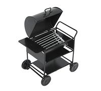 Tbest Dollhouse Mini BBQ Grill, Lifelike Design, 1/12 Scale
