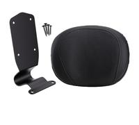 Tbest Dossier de Pilote pour Moto, Support Lombaire de Selle avec Mousse à Mémoire de Forme, Support de Dos avec en Fer et Cuir PU for VTX1300S 2003-2008 VTX1300R 2003-2009