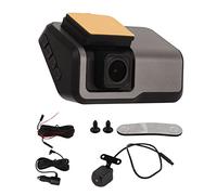 Tbest Double Caméra de Tableau de Bord pour Voiture, 3 Pouces, Objectif HD 1080P, Enregistreur de Conduite Intelligent avec Détection de Mouvement, Capteur de gravité pour Voitures,