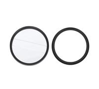 Tbest Double Dioptère Filtre Verre Professionnelle Half Moon Flourn D'effets Spéciaux pour Les Caméras Reflexe sans Miroir Alliage D'aluminium Optique sans Miroir