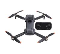 Tbest Drone Pliable, Lumières à LED à Double 1080p HD 8K Camera à Quatre Voies Évitement du Drone Pliable pour Les Enfants pour Adultes (2 Piles)