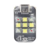 Tbest Drone Stroboscopique Lumière Haute luminosité LED Anti-Collision Lampe de Vol de Nuit pour Mini 4k 4 Pro Avata 2 Series Spark Phantom 3 X8SE