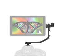 Tbest DSLR Camera Video Monitors Shoe Mount L Soupchage L Support Rotatif Rotation 360 Degrés Facile Installation pour F5 F6 S55 FW567 FW568 Alliage D'ALUMINUM Noir