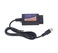 Tbest ELM327 PIC18F25K80 Outil de Diagnostic de Voiture, Scanner, Lecteur de Code avec Support CD de Remplacement pour Modèles 2006 2016
