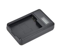 Tbest en EL15 Chargeur de Batterie de la Caméra LCD Affichage de Chargement Portable USB à Emplacement Unique Portable Propulsé pour D800 D750 D7000 Plastique Noir