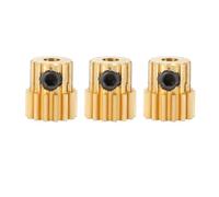 Tbest Engrenages, Portail 3pcs Cuivre M0.8 3,175 Mm de Diamètre RC Motor de la Voiture RC Remplacement des Engrenages pour la Voiture RC (13T)