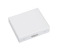 Tbest Ensemble de Dés de Jeu de Table en Alliage d'aluminium 5 Pièces avec Boîte de Rangement - Dés MDN, D& pour Poker et Jeux de société - en Métal Antirouille (Rectangulaire 5,9x5,9 Pouces)