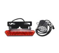 Tbest Ensemble de phares et feux arrière de vélo électrique Ensemble D'éclairage de Vélo électrique, Phare LED sport accessoires