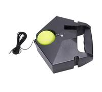 Tbest Ensemble d'entraîneur de Tennis avec Cordon en Nylon élastique, Base de Formation Pratique pour Les Débutants, Pas de stabilité de l'eau à Usage Individuel, Stockage de Raquette dédié pour