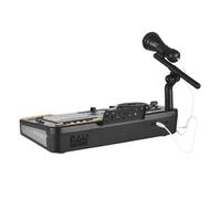 Tbest équipement Dj Contrôleur DJ pour enfants, lecteur de disque DJ, clavier électronique BT, table de mixage DJ avec sono Noir