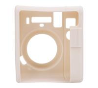 Tbest Étui en Silicone pour Appareil Photo instantané, Housse de Protection Antichoc, Boîtier Souple pour Les Fêtes et la Photographie Quotidienne (Beige)