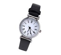 Tbest Exquise Femme Robe Mini Look de Mode Rétro Cuir en Cuir pour Collègues et Familles (#2)