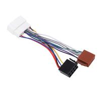 Tbest Faisceau de Câblage ISO Adaptateur Compatible 1999-2007 | Plastique ABS résistant à la chaleur, processus d\'installation simple, adaptable à divers véhicules