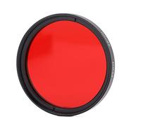 Tbest Filtre D'objectif Rouge Complet Rouge > Caméra Professionnelle en Verre Optique Imperméable pour> DSLR Tons Améliorés dans Sunset Desert Dunes Photography Aluminium Alliage (46MM)