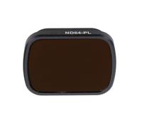 Tbest Filtre ND64PL ND en Aluminium, Verre Optique, Revêtement HD pour Drone, Objectif de Caméra, Antenne Vlog avec Boîte de Rangement