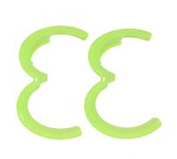 Tbest Garde D'hélice de Drone, Protecteurs D'impact D'anneau de Pare-Chocs de Protection de Drone Léger pour Avata 2 (Green