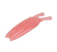 Tbest Grattoir de Nez à Pont Haut, Outil Gua Sha pour Massage du Nez, Modelage et Réduction des Poches, Masseur de pour Visage en V, Rhinoplastie, Soins Quotidiens du Visage (PINK)