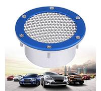 Tbest Grille de Conduit D'air Universelle pour Voiture de Course, Entrée D'aération de Pare-chocs, Admission Froide en Métal de Haute qualité, Remplacement Direct pour Toutes les (BLUE)