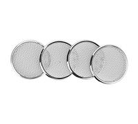 Tbest Grille de Haut-Parleur, 1 Pouce, Treillis Métallique Dur | Matériau durable, résistant à l\'humidité, sans interférence sonore, compatible voiture