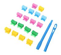 Tbest Hair Roller Set with Hook Handle for Styling