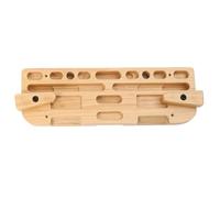 Tbest Hangle de Trait de Poignée d'escalade pour Une Surface Lisse D'entraînement à Résistance Efficace avec Une Pincée Amovible Vous Pouvez Considérer Le Matériau en Bois Naturel du Studio de (Bois