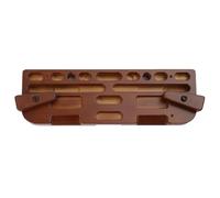 Tbest Hangle de Trait de Poignée d'escalade pour Une Surface Lisse D'entraînement à Résistance Efficace avec Une Pincée Amovible Vous Pouvez Considérer Le Matériau en Bois Naturel du Studio de (Bois
