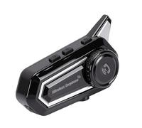 Tbest Haut-Parleur de Casque de Moto, Double Suppression du Bruit, étanche IP67, Casque Bluetooth 5.0 avec Réduction du Bruit CVC pour Les Appels Mains Libres, Assistant Vocal Musical