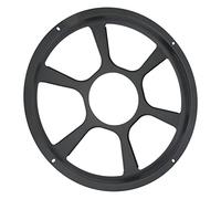 Tbest Haut-Parleur Voiture Couverture, Fer Durable, 4 Trous de Vis (12 | Résistant à la rouille, garniture décorative, protège le caisson de basses, installation facile