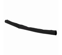 Tbest Housse de Poignée de Poussette pour bébé - Protecteur de Barre de Poussette en Tissu de Bœuf pour Landaus et Poussettes, Crochet et Design Doux, Léger et Durable, s'adapte à la Plupart (BLACK)