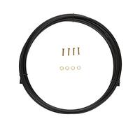 Tbest Hydraulic Bike Brake Hose, Metal, Noir, 2.5m, 5mm x 1.8mm, 4 Pack, BH59/BH90 Replacement, Olive Connectors, Direct Insertion, New