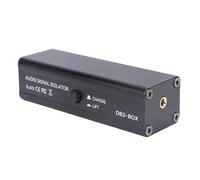 Tbest Isolateur de Signal Audio, éliminateur de Bourdonnement Passif, Isolation Précise, Interface 3.5mm, Filtre de Bruit Audio pour Concert, Cinéma Maison